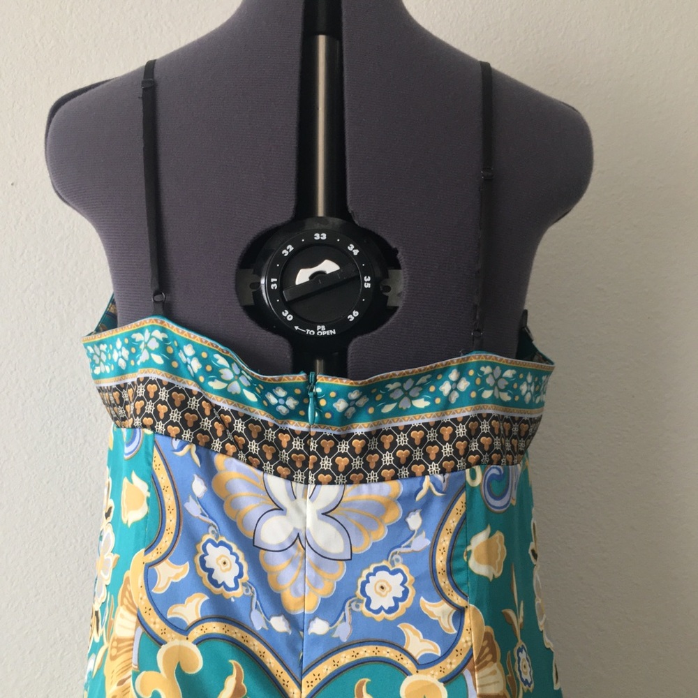 Vintage Art Deco Satin Mini Dress - Picture 10 of 13
